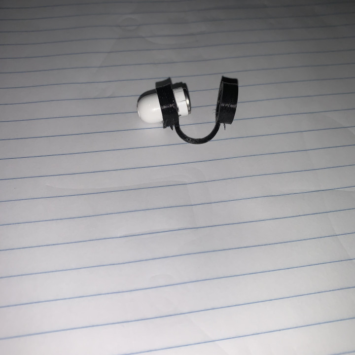 3D Printable Apple Pencil Cap Holder by Beckham Ytterdahl