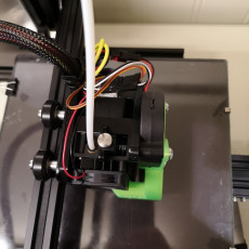 Picture of print of Ender 3 - compact Hemera mount plate with BLTouch