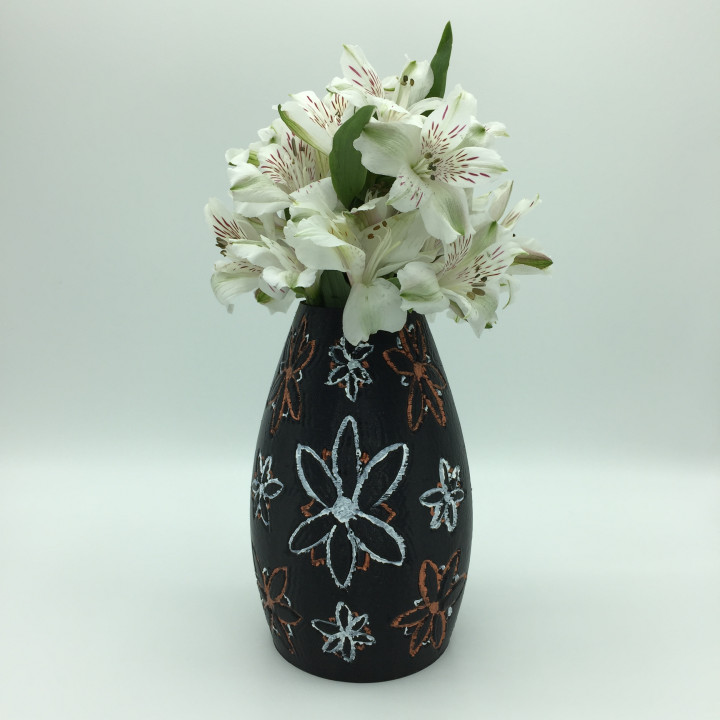 Sketch Flower Vase image