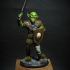 Goblin Fighter - Miniature print image