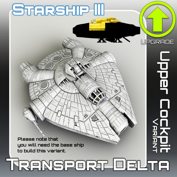 Transport Delta Upper Cockpit Variant Upgrade image