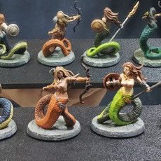 Picture of print of Snakewoman Guards - 3 Units (AMAZONS! Kickstarter)