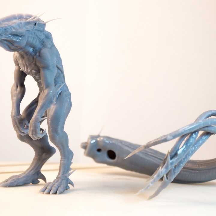 Khanivore - Love Death and Robots - 3D printable model image