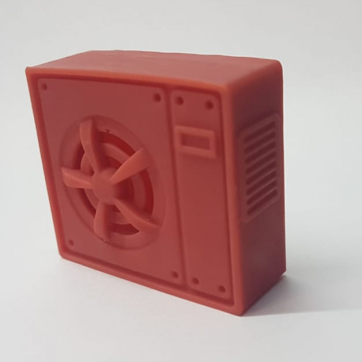 3D Printable 1/18 Air Conditioner by Alberto Andrade