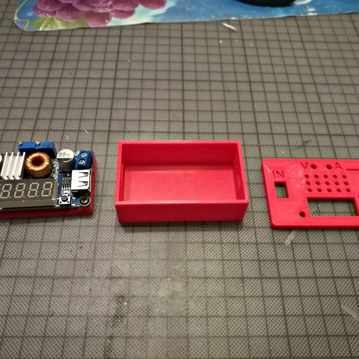 3D Printable DC to DC buck converter Case by iapetusQB