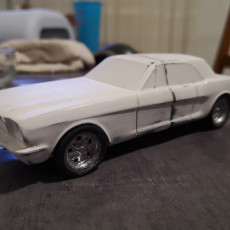 Picture of print of 1966 Ford Mustang Coupe
