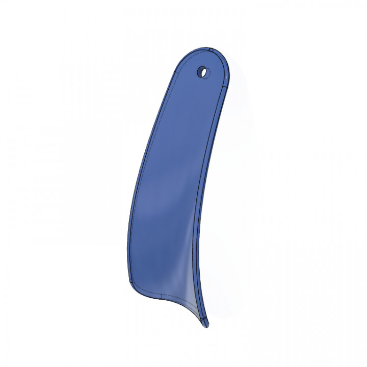 3D Printable Shoe Horn by oTTeuM sTudio