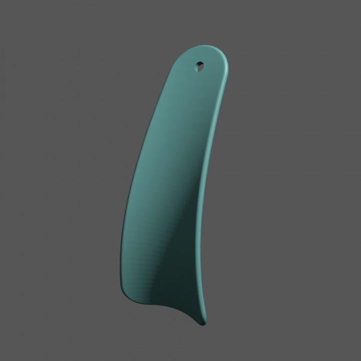 3D Printable Shoe Horn by oTTeuM sTudio