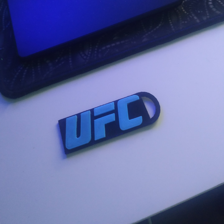 UFC keychain image