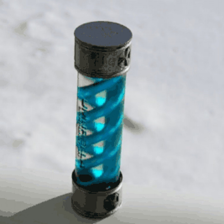 3D Printable TVirus Canister from Resident Evil by Thierry Deux