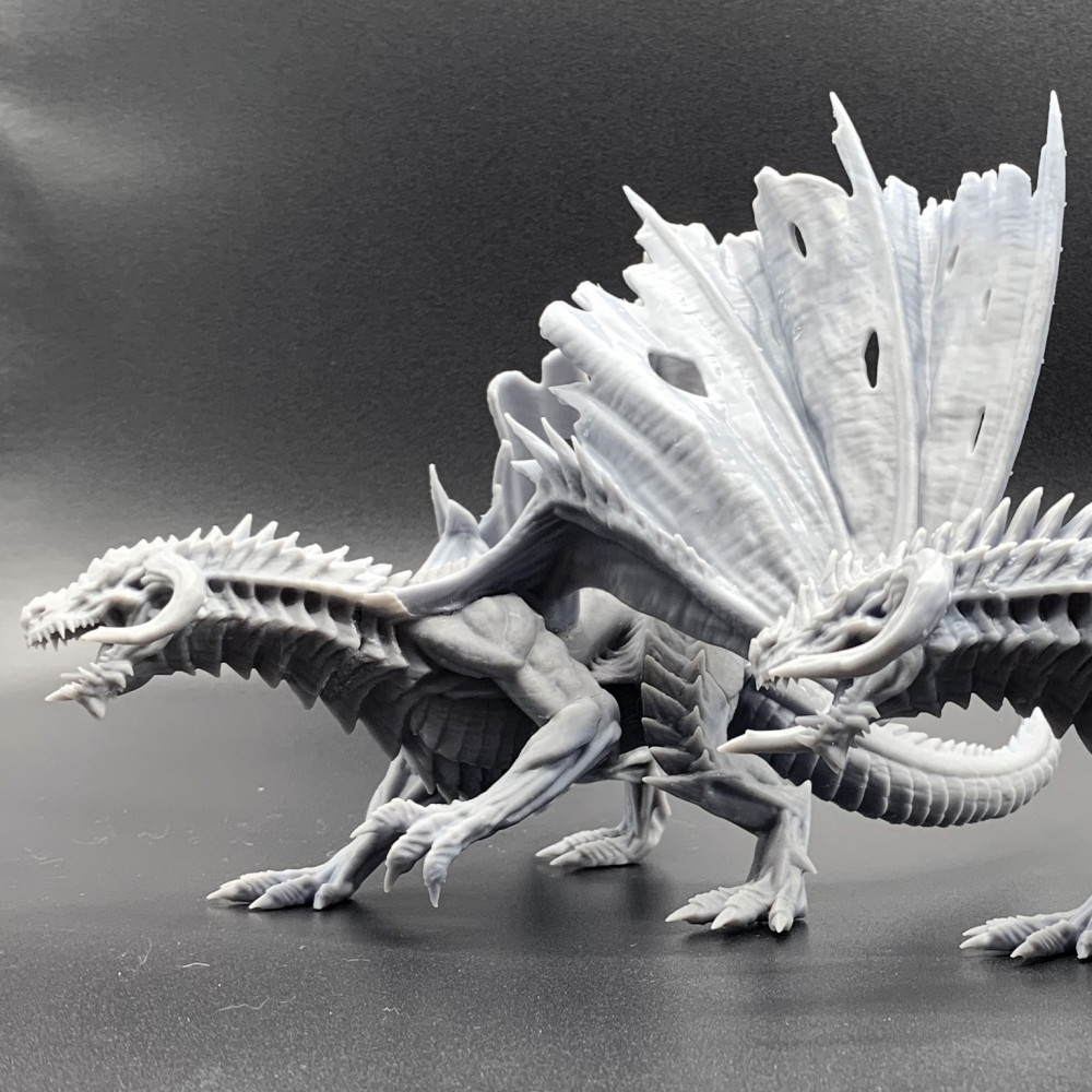 3D Printable Black Dragon by Mini Monster Mayhem
