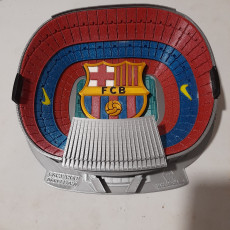 Picture of print of Camp Nou Stadium - Barcelona (1957-2023)