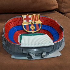Picture of print of Camp Nou Stadium - Barcelona (1957-2023)
