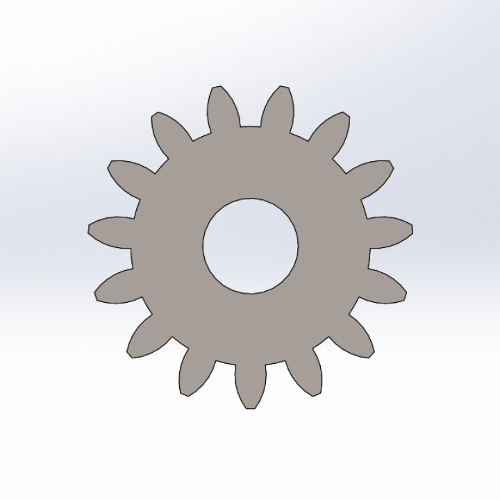 3D Printable GEAR by Riccardo Cova