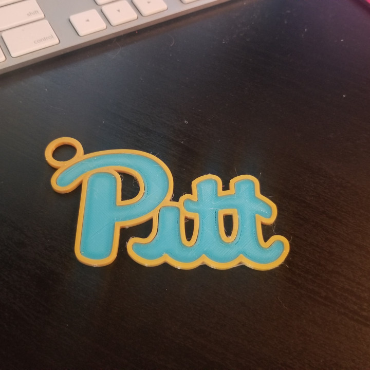 Pitt Keychain image