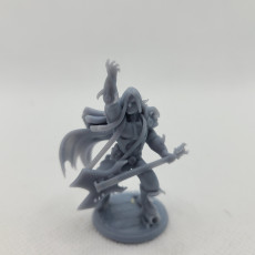 Picture of print of Alistair Shadowgaunt - Dark god of Rock