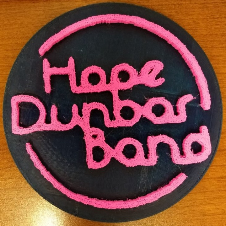 Hope Dunbar Band Plaque image