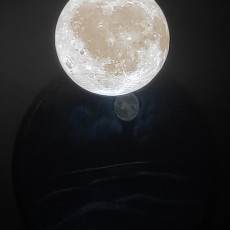 Picture of print of Moon Lamp Globe
