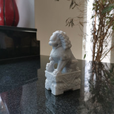 Picture of print of Stone Lion