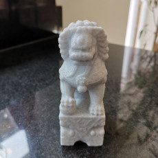 Picture of print of Stone Lion