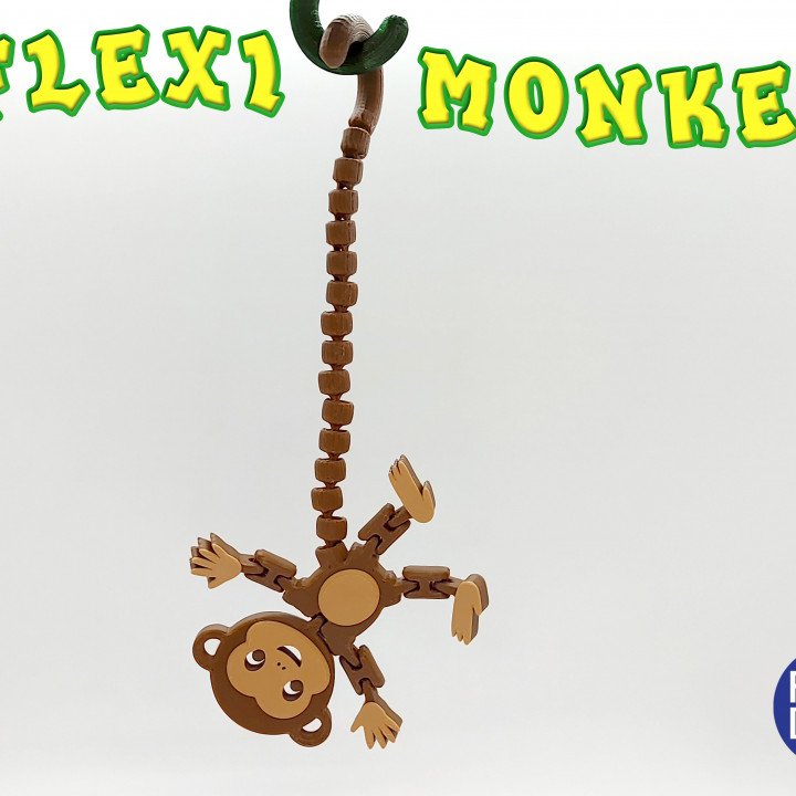 Flexi Articulated Monkey image