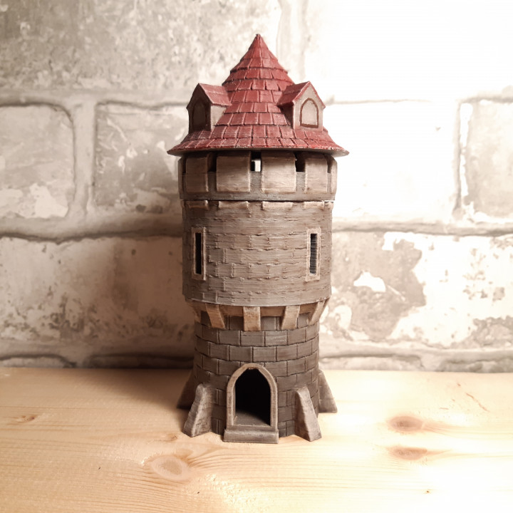 3D Printable Fantasy Tower image