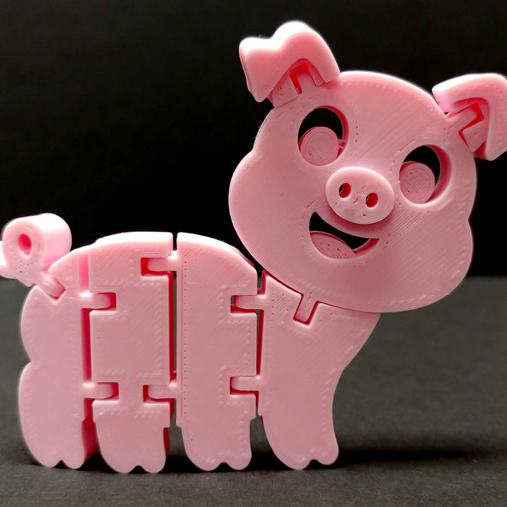 Flexi Articulated Pig image
