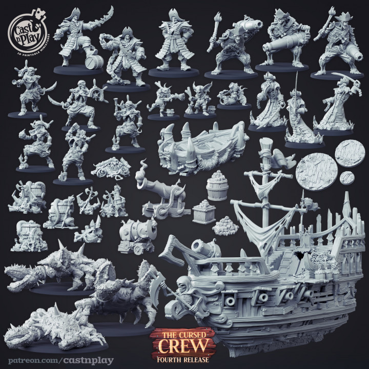 The Cursed Crew (Pre-Supported) (Set) image