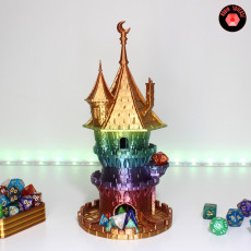 Picture of print of FATES END - DICE TOWER - FREE WIZARD TOWER!