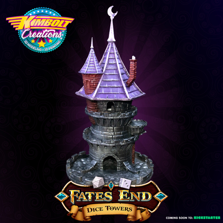 FATES END - DICE TOWER - FREE WIZARD TOWER! image