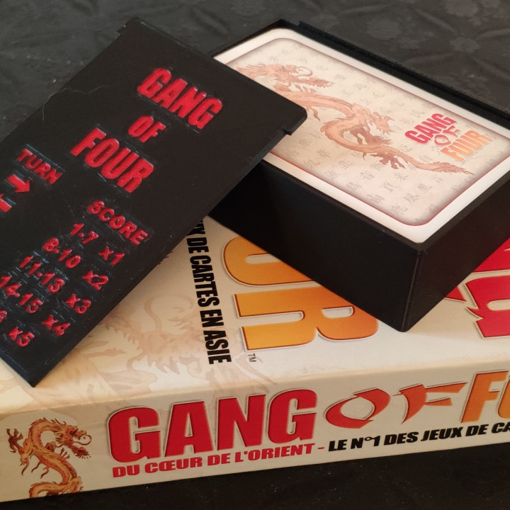 Gang of Four - playing card case image