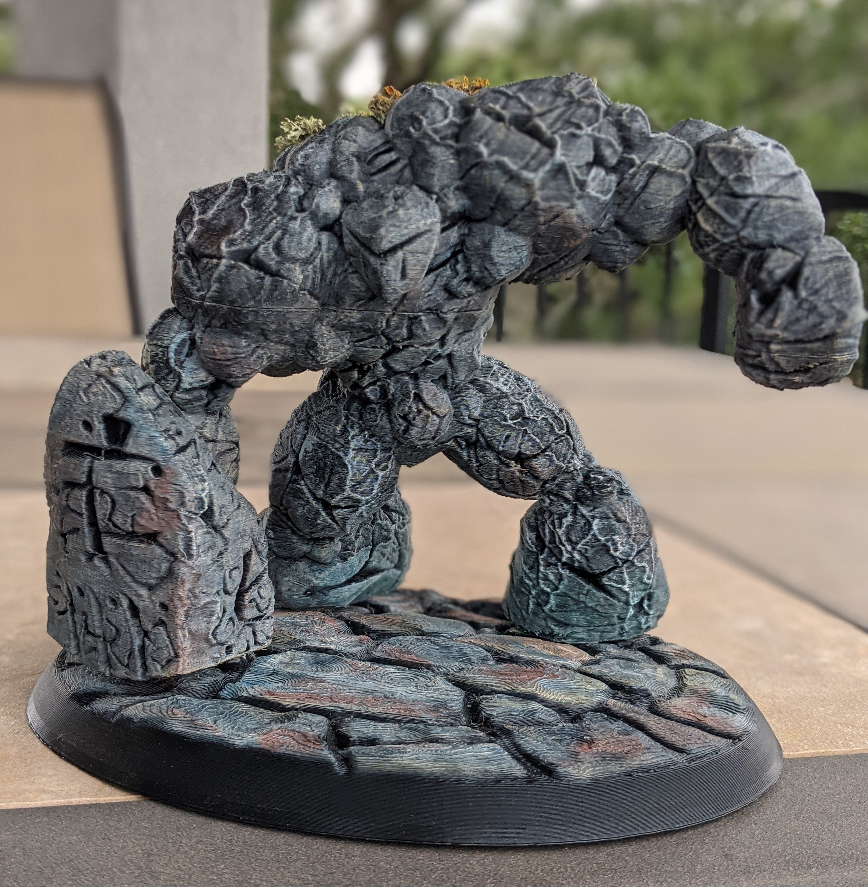 3D Print of Stone Golem by Ginkon