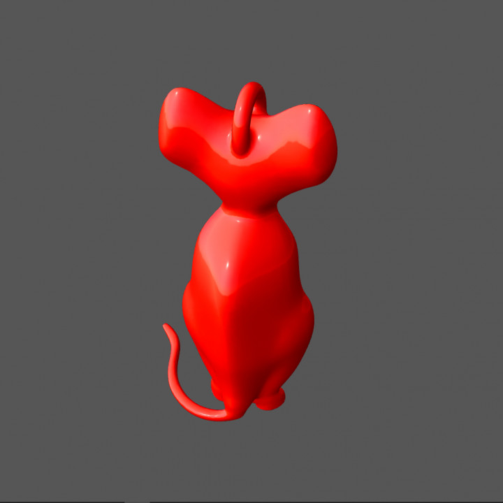 Funky Cat Pendant Figurine image