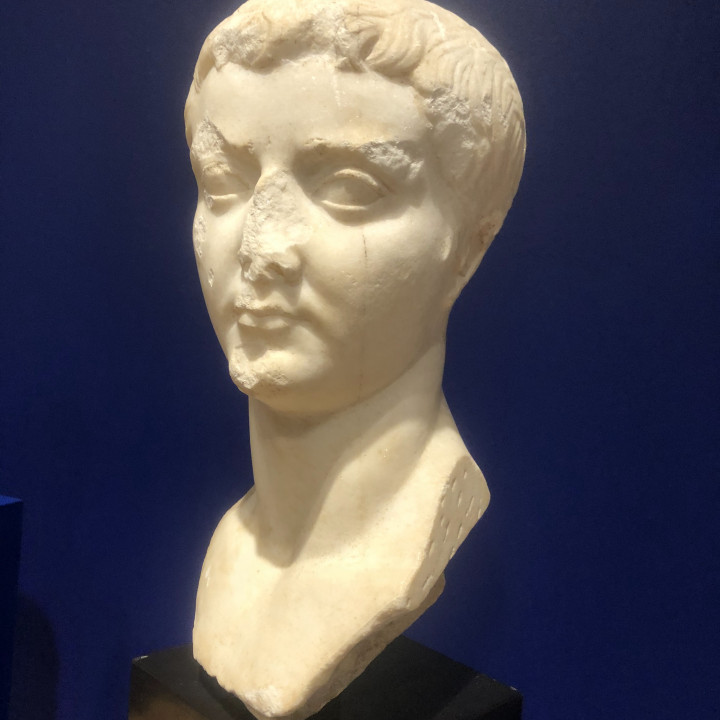 Bust of Emperor Tiberius image