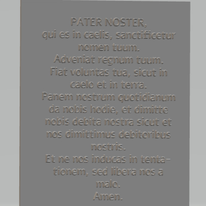 Pater Noster image
