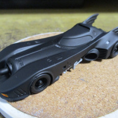 Picture of print of 1989 Batmobile