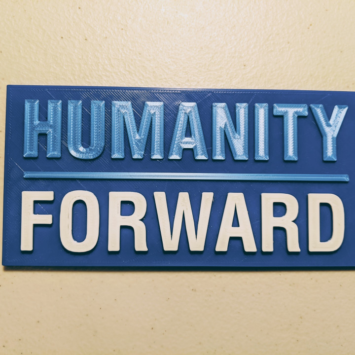 Andrew Yang Humanity Forward 6" Magnet image