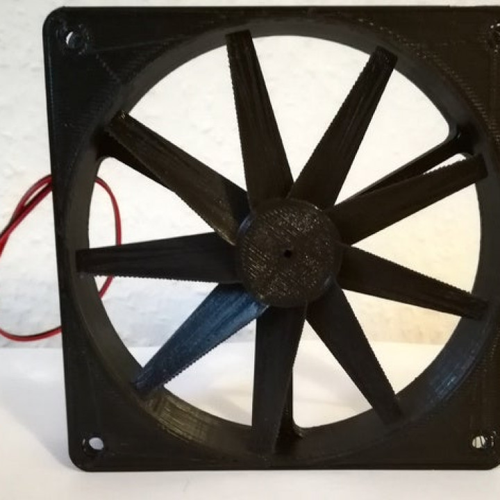 standard 120mm fan with two blade designs image