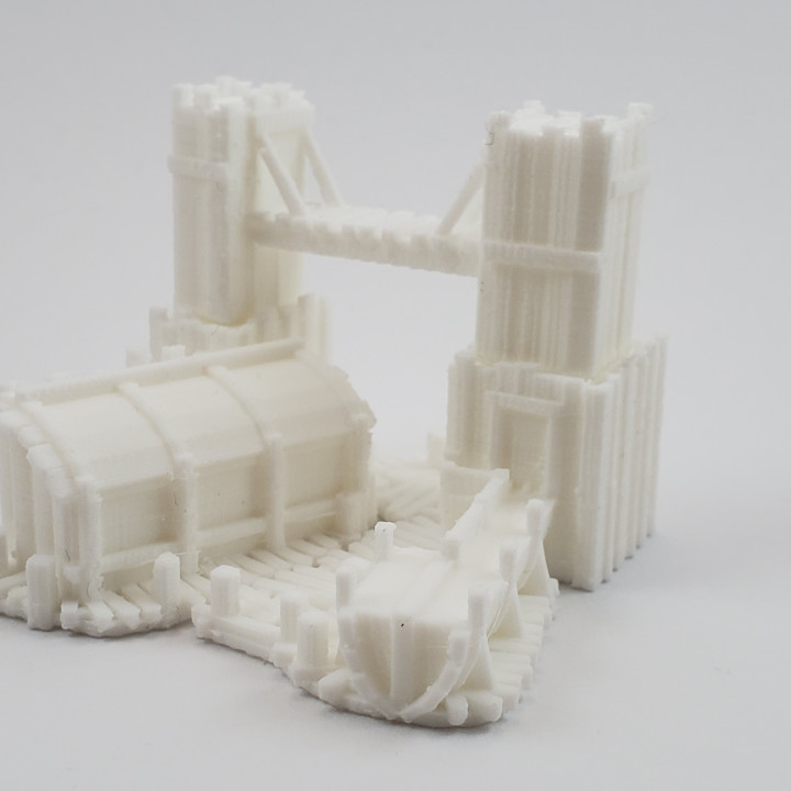 3D Printable Shanty pirate house by Mr Squid