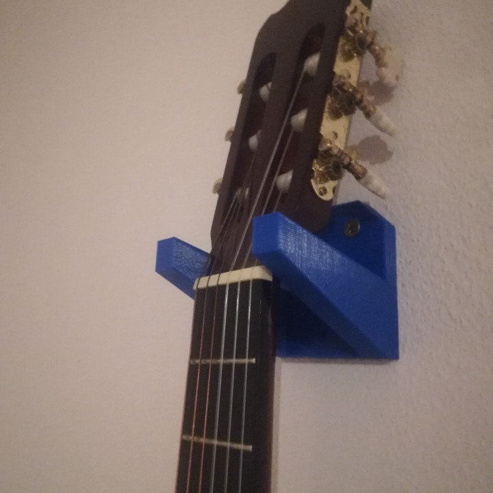 Guitar wall hanger image