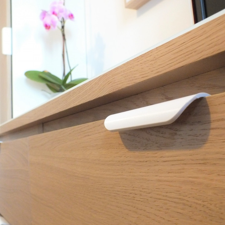 3D Printable Billsbro handle for malm chest by Vít Rychlý