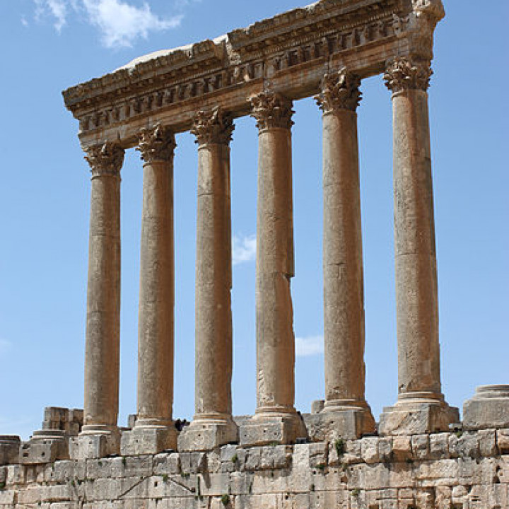 Temple of Jupiter - Baalbek, Lebanon image