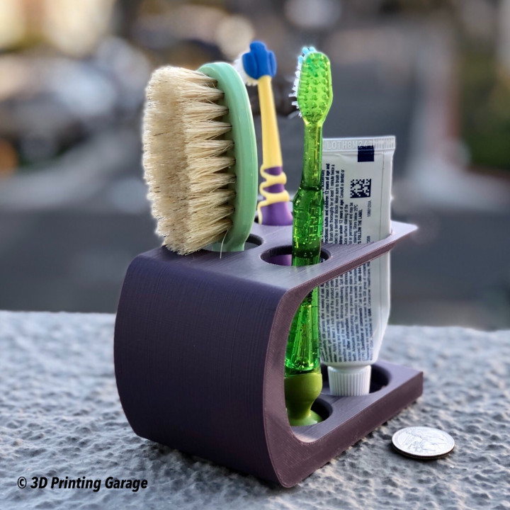 Bathroom Arranger (Toothbrush Holder, Version3) image