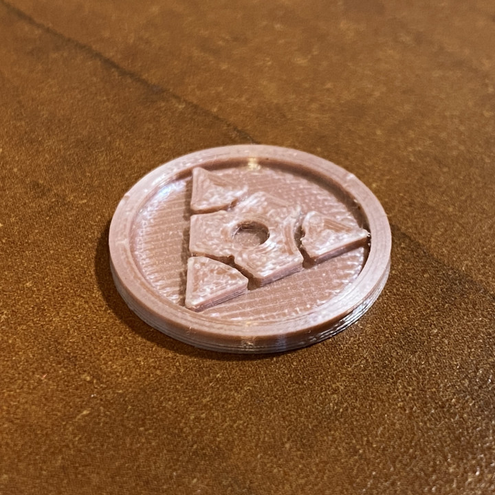 3D Printable Yugioh Spell Counters by Erik Chamber