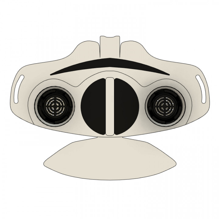 COVID Storm Trooper Mask image