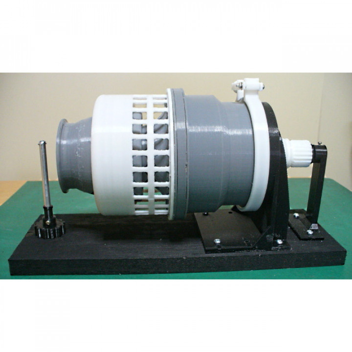 Jet Engine Component : Air Starter, Axial Turbine type image