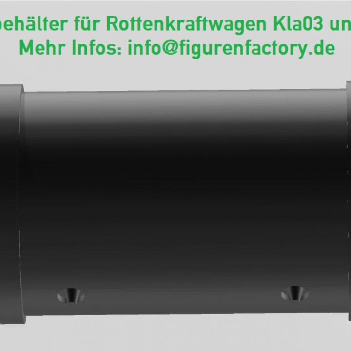 1:43 Luftbehälter für Rottenkraftwagen Kla03 und Klv53 image
