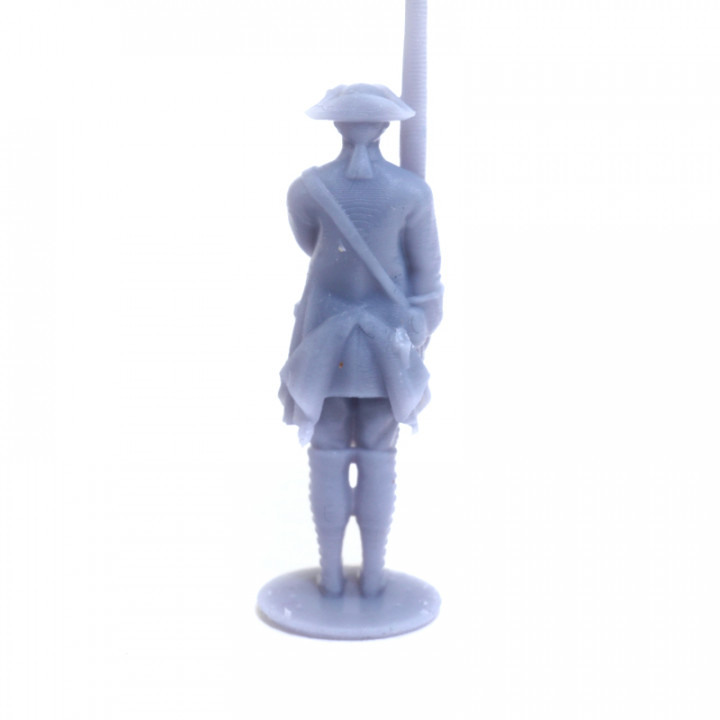 British Line infantryman holding – Seven Years War – French Indian Wars image
