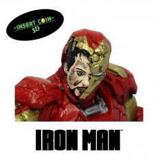 Picture of print of ironman bust