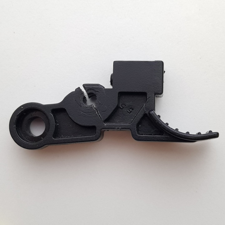 Anycubic i3 Mega S filament lever for feeder with PTFE insert for less friction image